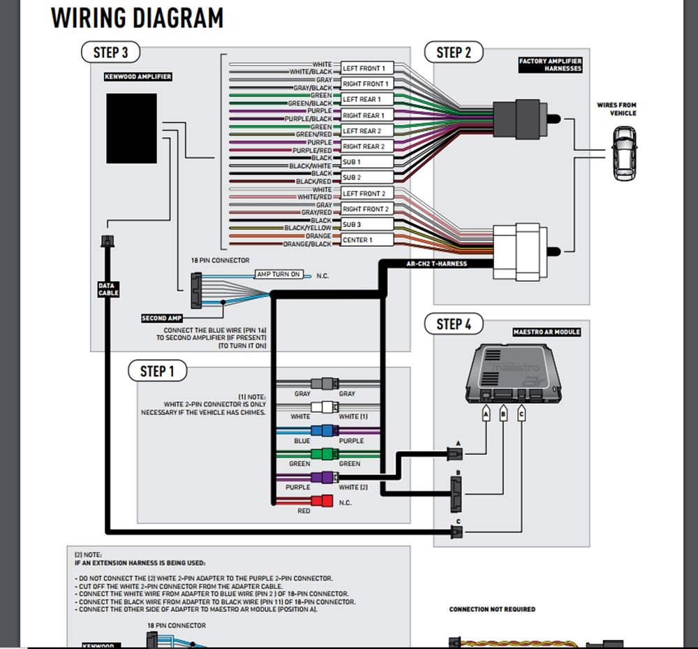 alpine ute54bt wiring diagram amplifier